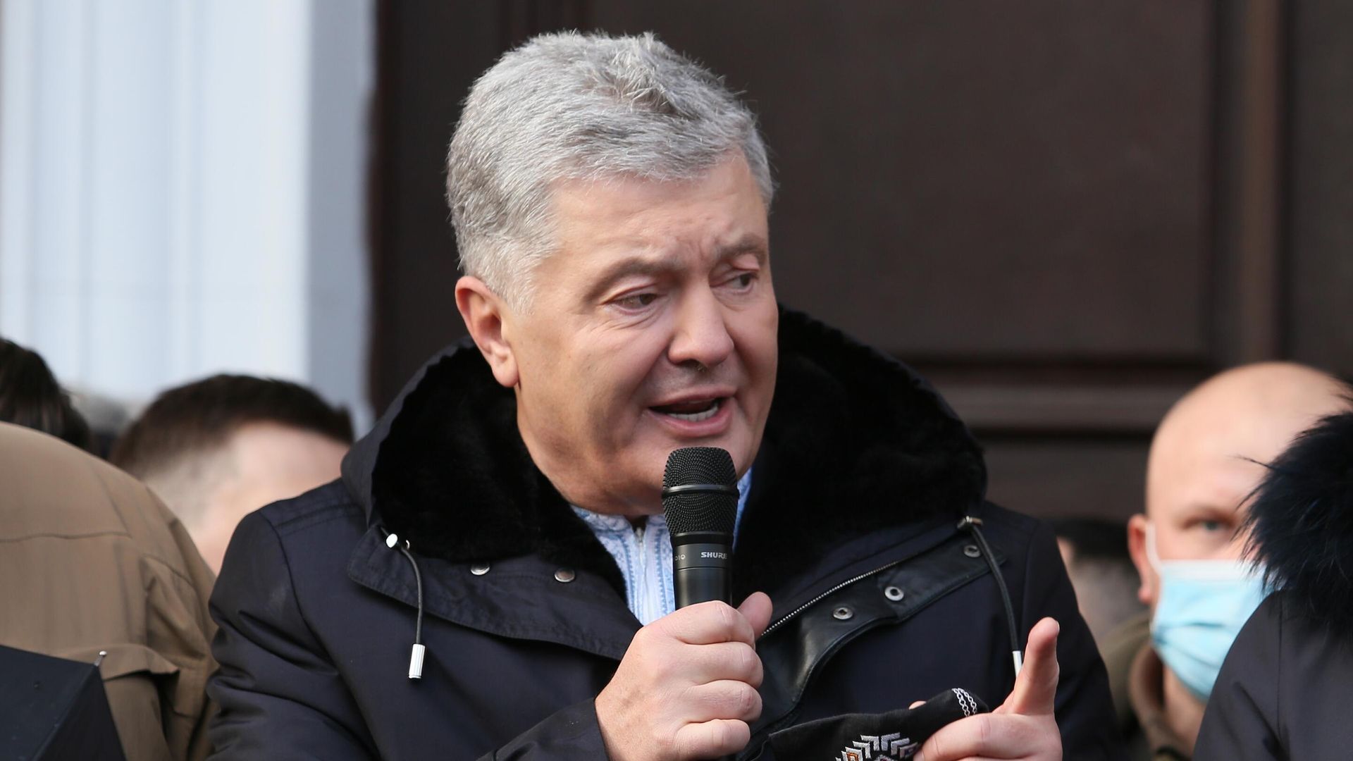 Бывший президент Украины Петр Порошенко после заседания Печерского районного суда города Киева Бывший президент Украины Петр Порошенко после заседания Печерского районного суда города Киева - РИА Новости, 1920, 24.01.2022