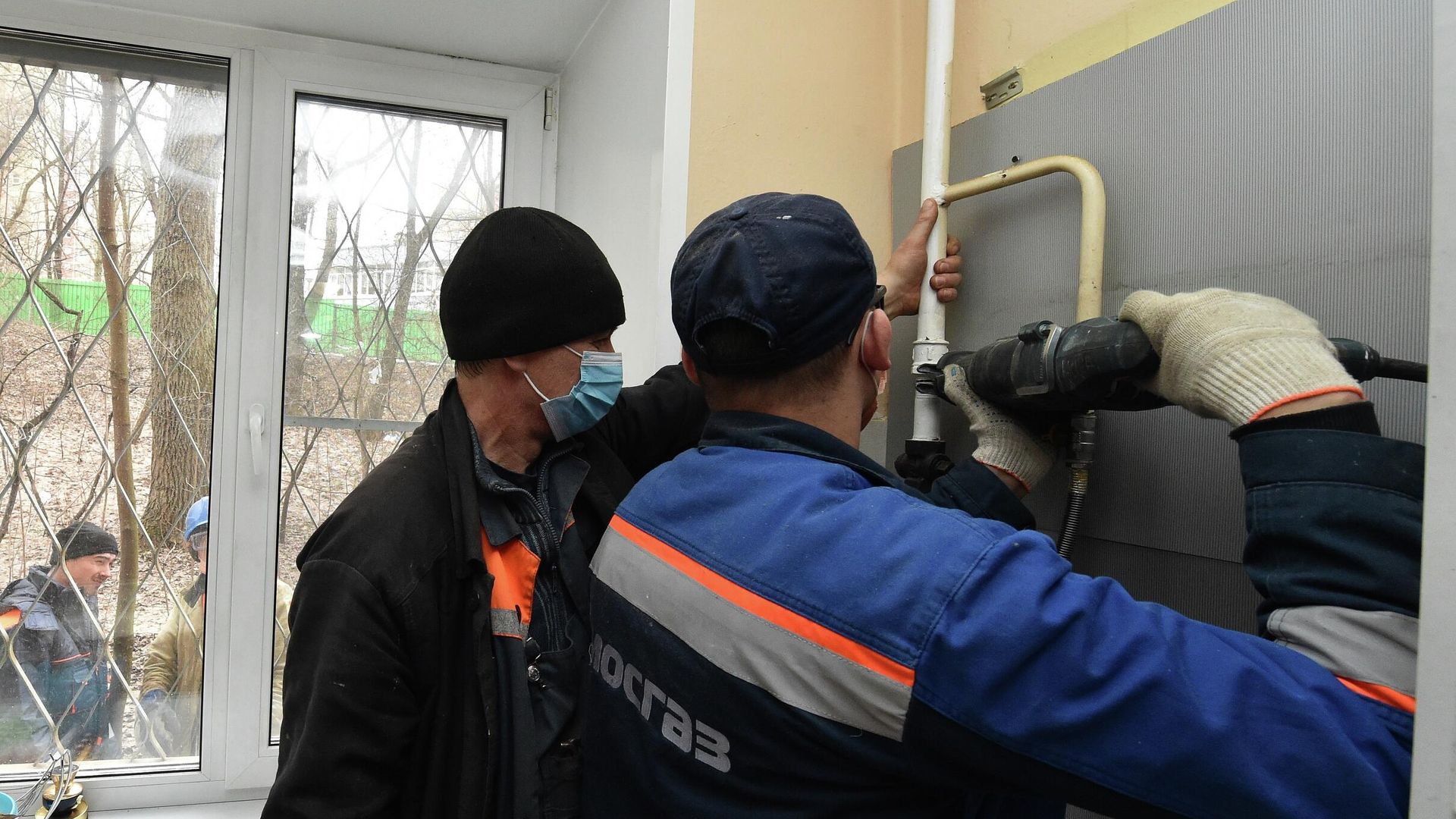 Заменили газопровода в квартире Заменили газопровода в квартире - РИА Новости, 1920, 20.01.2022