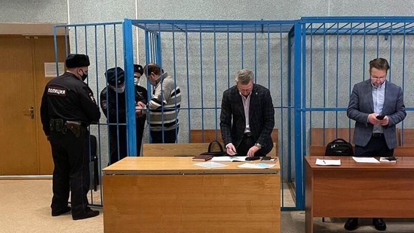 Заместитель министра транспорта РФ Владимир Токарев в зале Хорошевского суда Москвы (скриншот видео) Заместитель министра транспорта РФ Владимир Токарев в зале Хорошевского суда Москвы (скриншот видео) - РИА Новости, 1920, 25.01.2022