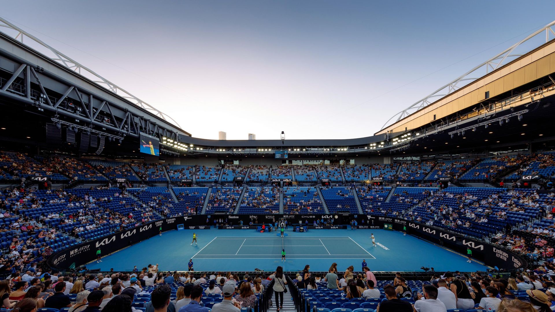 Корт Australian Open Корт Australian Open - РИА Новости, 1920, 23.01.2022