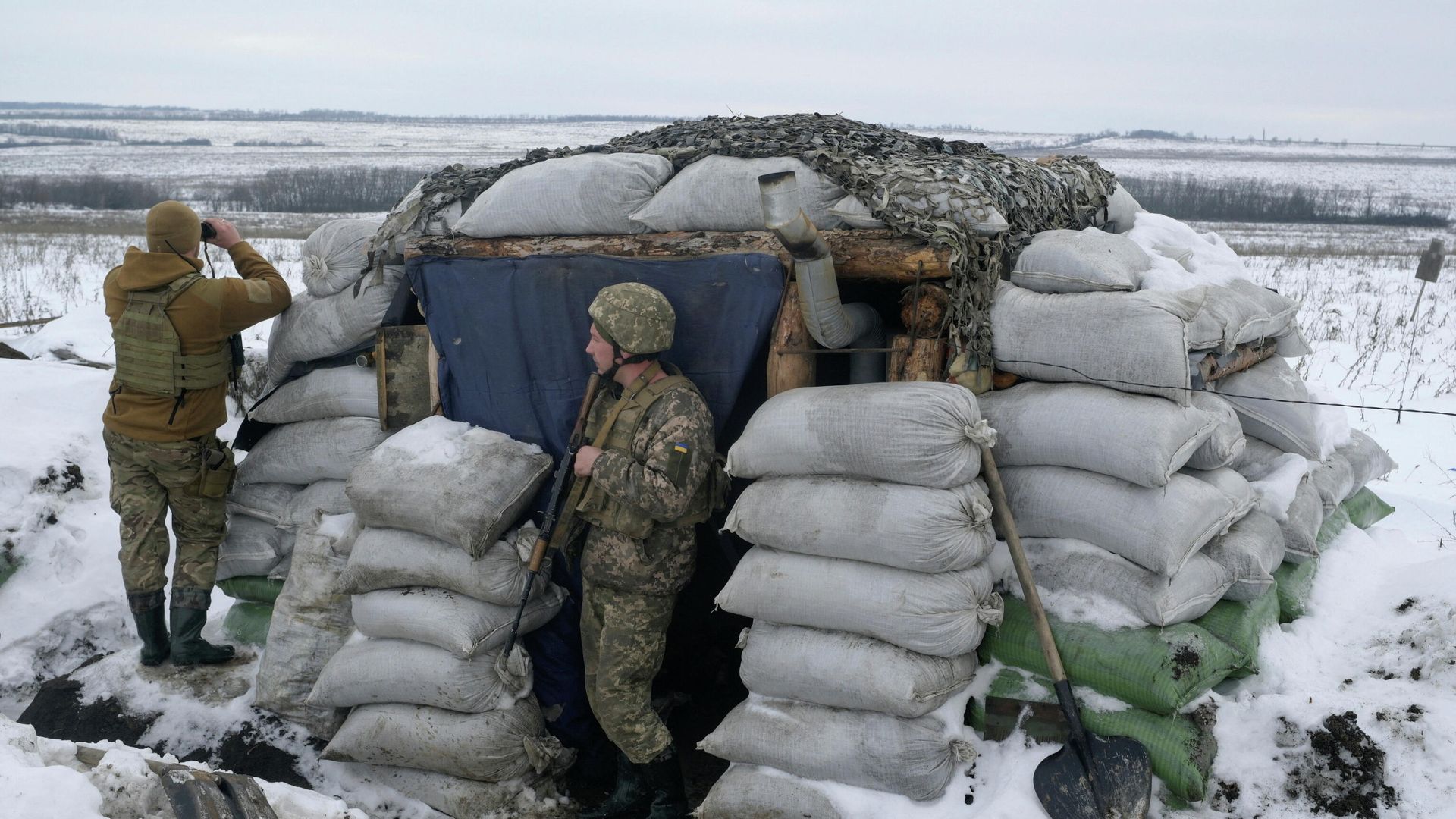 Украинские военные - РИА Новости, 1920, 24.01.2022