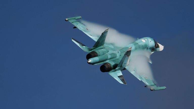Истребитель-бомбардировщик Су-34 Истребитель-бомбардировщик Су-34