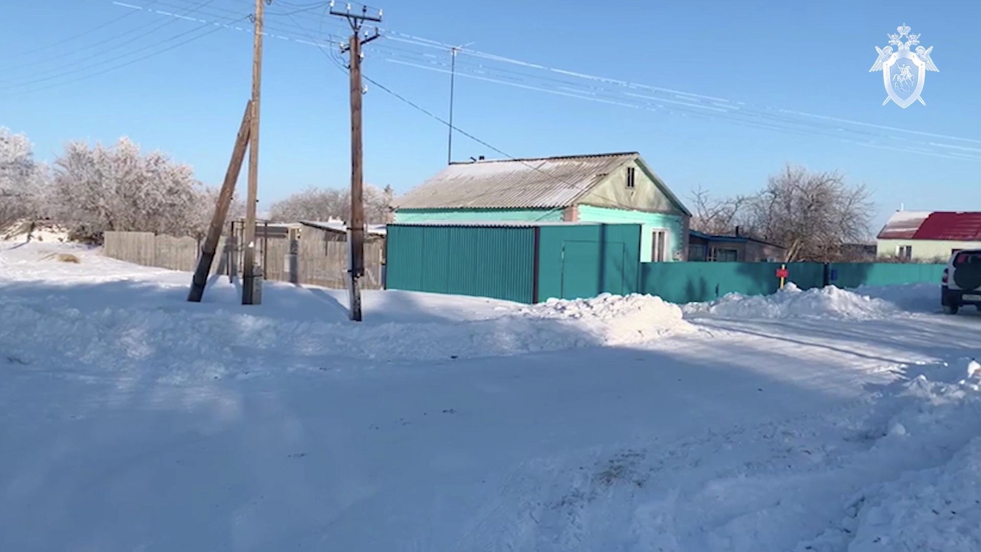 Дом в селе Юрьевка Омской области, где произошло убийство семьи из трех человек Дом в селе Юрьевка Омской области, где произошло убийство семьи из трех человек - РИА Новости, 1920, 24.01.2022
