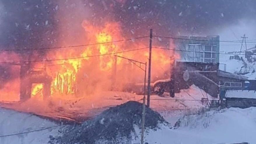 Пожар в котельной в Алеутском муниципальном округе на острове Беринга Пожар в котельной в Алеутском муниципальном округе на острове Беринга - РИА Новости, 1920, 25.01.2022