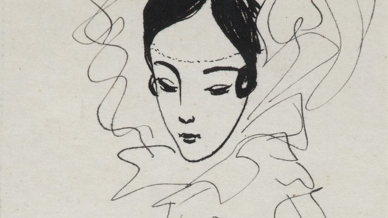 Н.Н. Пушкина на даче. 1968 г.
