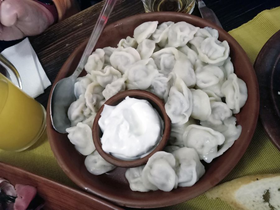Пельмени с редькой Пельмени с редькой