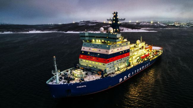 Атомный ледокол проекта 22220