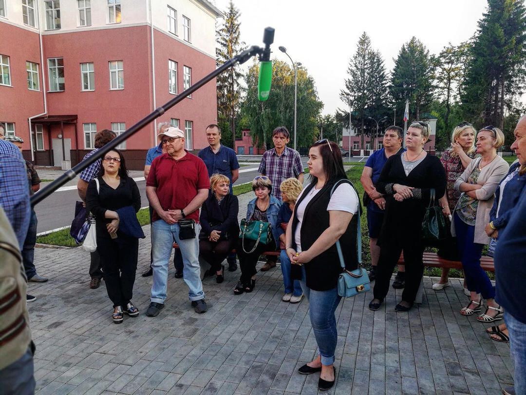 Участники забастовки в Пензе дают интервью СМИ Участники забастовки в Пензе дают интервью СМИ - РИА Новости, 1920, 28.01.2022