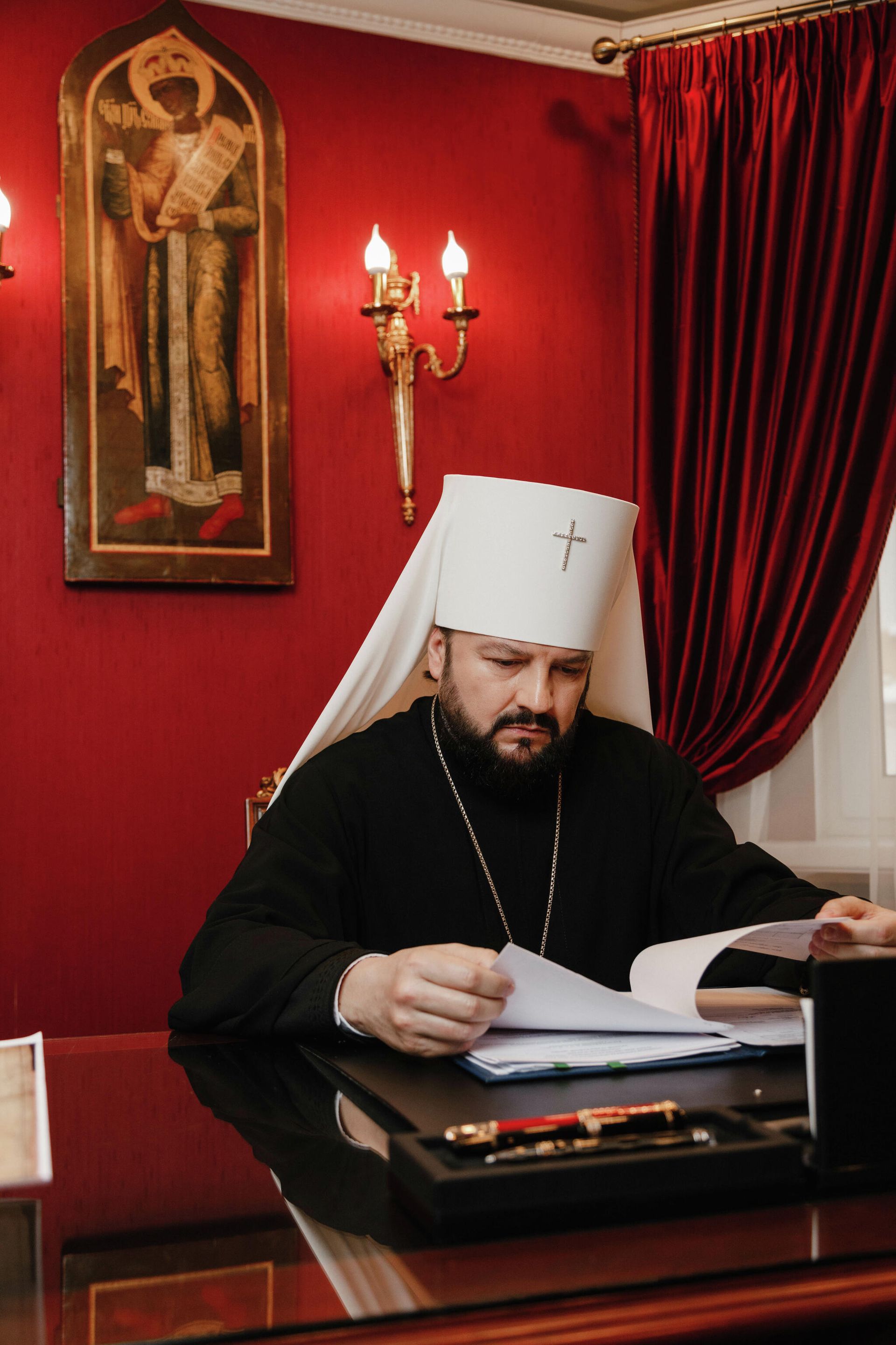 Патриарший экзарх Африки митрополит Клинский Леонид Патриарший экзарх Африки митрополит Клинский Леонид - РИА Новости, 1920, 04.03.2022