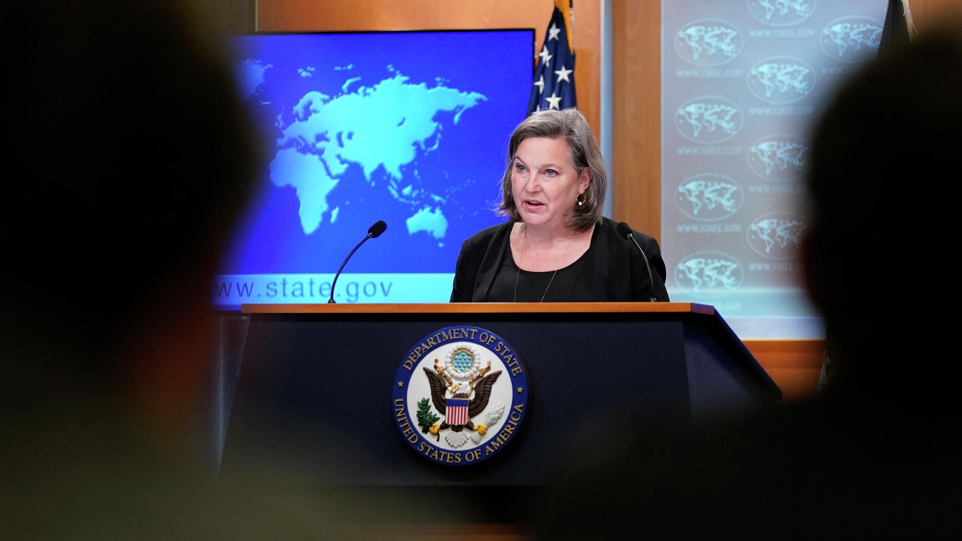 Заместитель Государственного секретаря США Виктория Нуланд Заместитель Государственного секретаря США Виктория Нуланд - РИА Новости, 1920, 03.03.2022