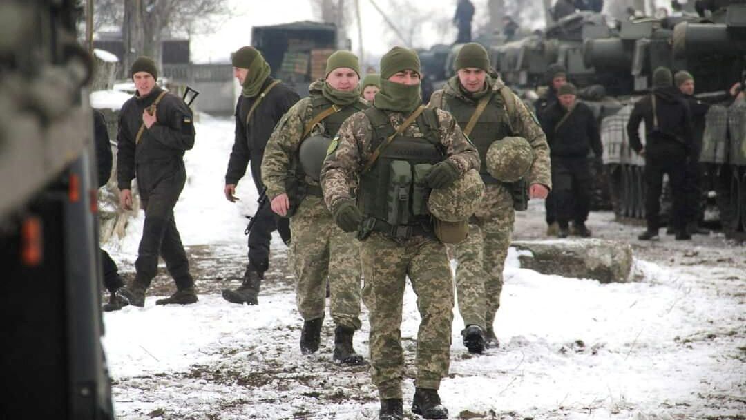 Украинские военные во время учений в Одесской области Украинские военные во время учений в Одесской области - РИА Новости, 1920, 02.02.2022