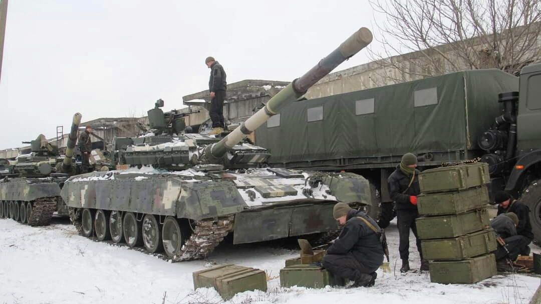 Украинские военные во время учений в Одесской области Украинские военные во время учений в Одесской области - РИА Новости, 1920, 01.02.2022