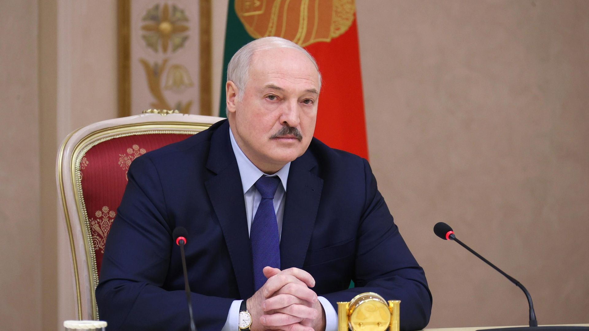 Президент Белоруссии Александр Лукашенко Президент Белоруссии Александр Лукашенко - РИА Новости, 1920, 14.02.2022