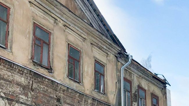 Доме Анны Монс на Бауманской улице в Москве