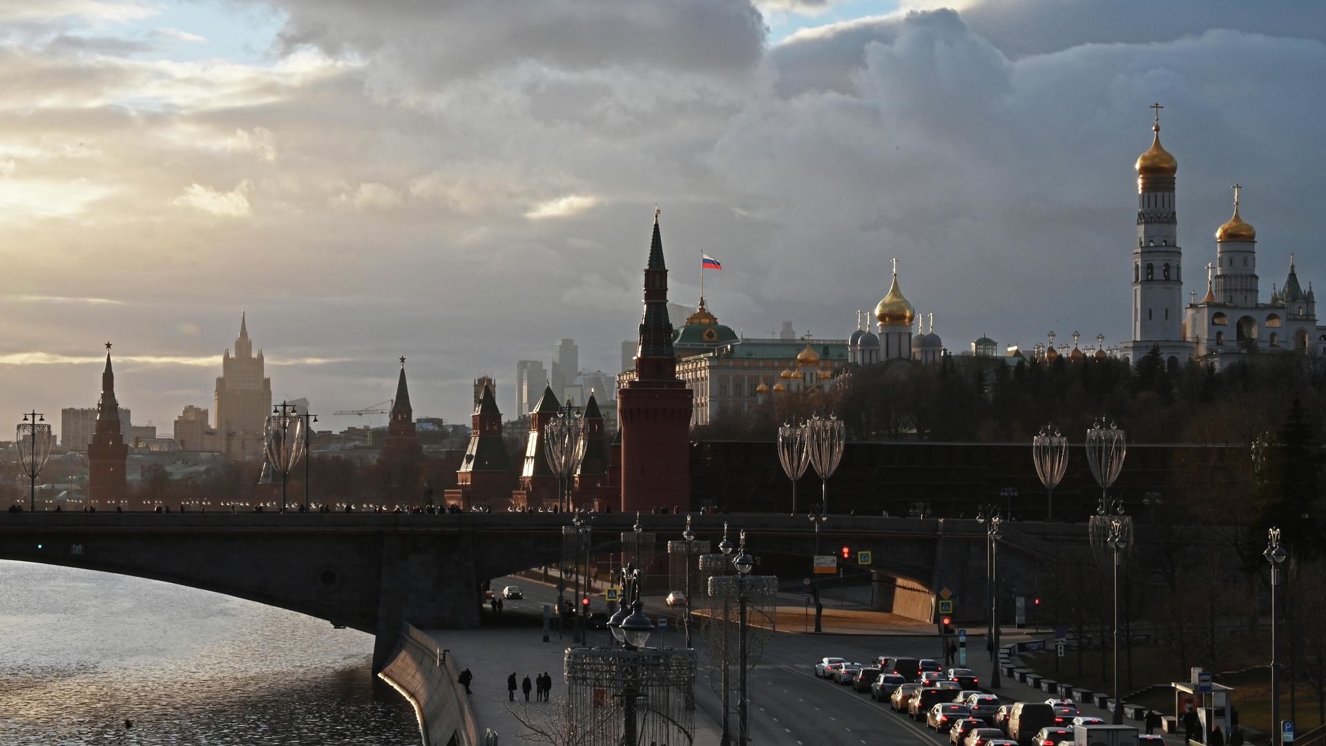 Московский Кремль и Большой Москворецкий мост Московский Кремль и Большой Москворецкий мост - РИА Новости, 1920, 02.03.2022