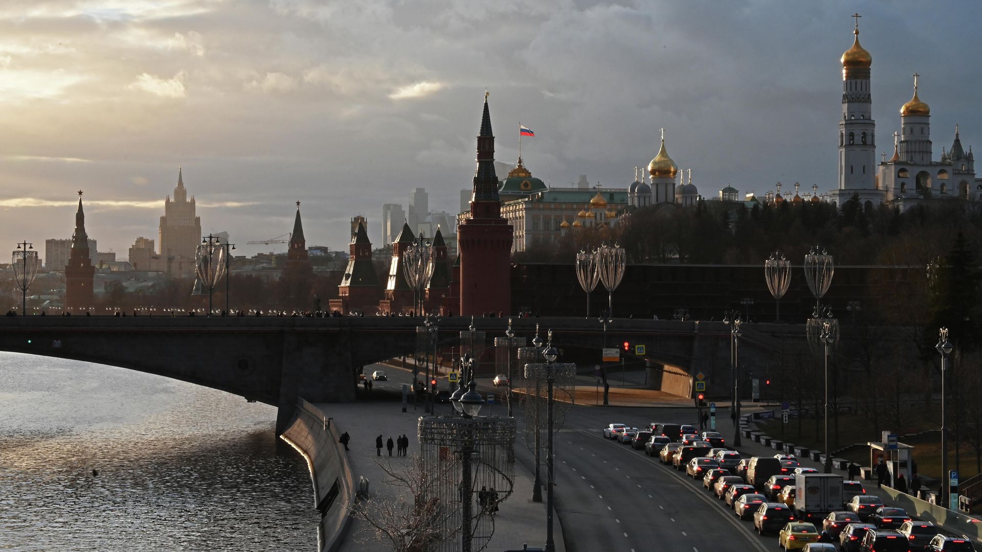 Московский Кремль и Большой Москворецкий мост - РИА Новости, 1920, 02.03.2022