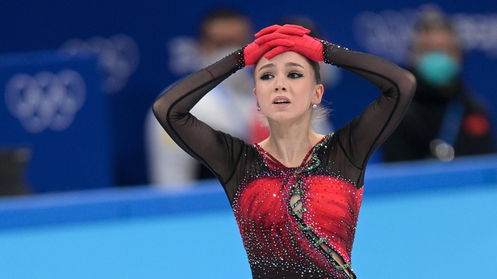 Камила Валиева выступает с произвольной программой на XXIV зимних Олимпийских играх в Пекине Камила Валиева выступает с произвольной программой на XXIV зимних Олимпийских играх в Пекине - РИА Новости, 1920, 10.02.2022