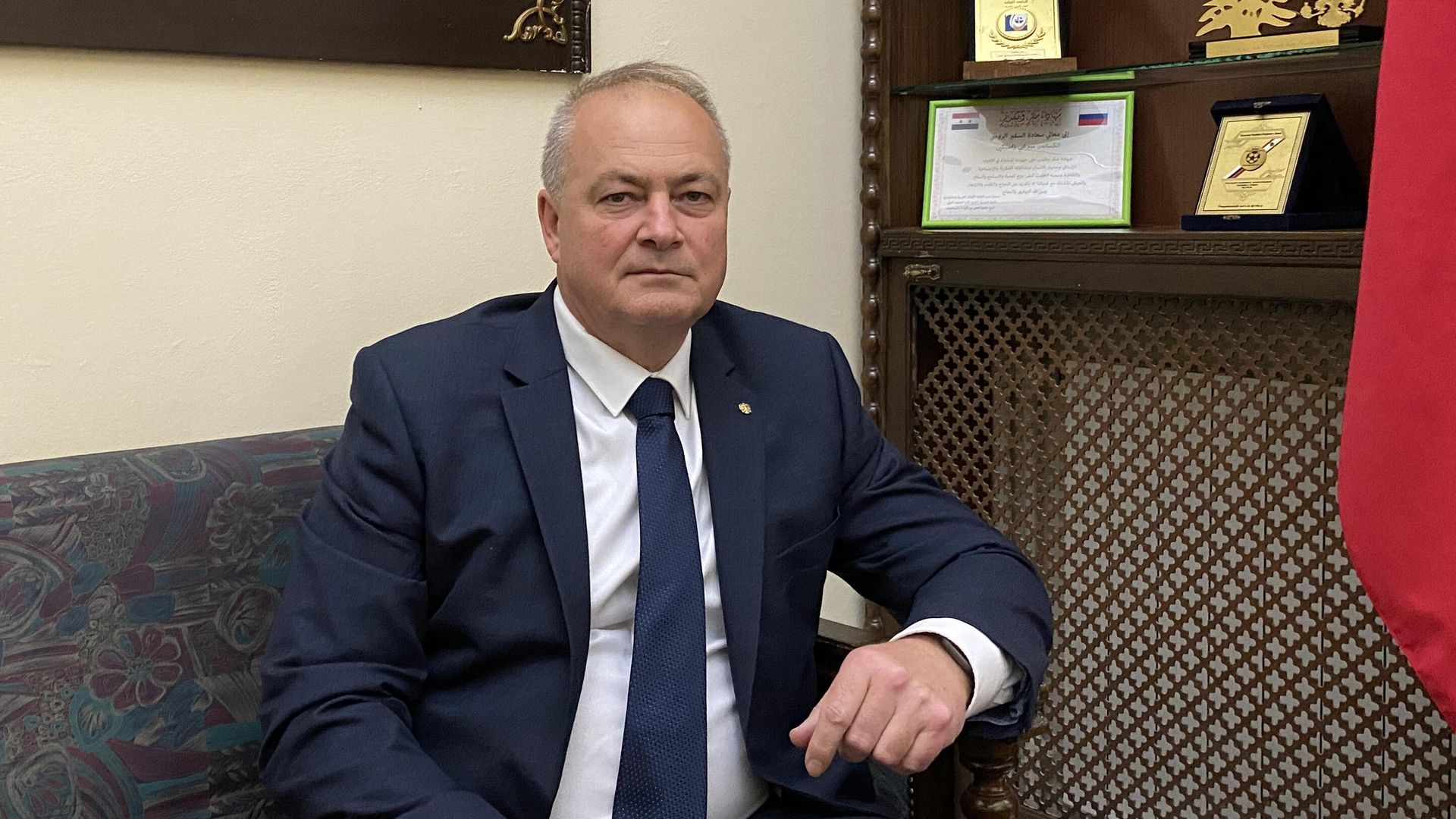Чрезвычайный и полномочный посол РФ в Ливане Александр Рудаков Чрезвычайный и полномочный посол РФ в Ливане Александр Рудаков - РИА Новости, 1920, 08.02.2022