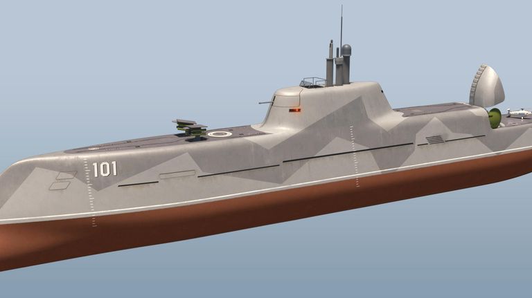 Последняя модификация погружающегося патрульного корабля Страж Последняя модификация погружающегося патрульного корабля Страж