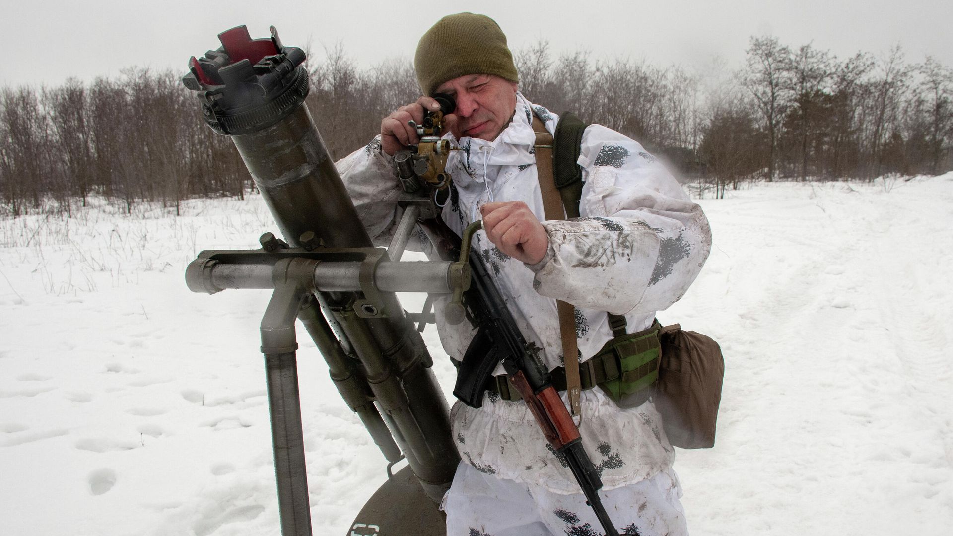 Украинские военные Украинские военные - РИА Новости, 1920, 12.02.2022