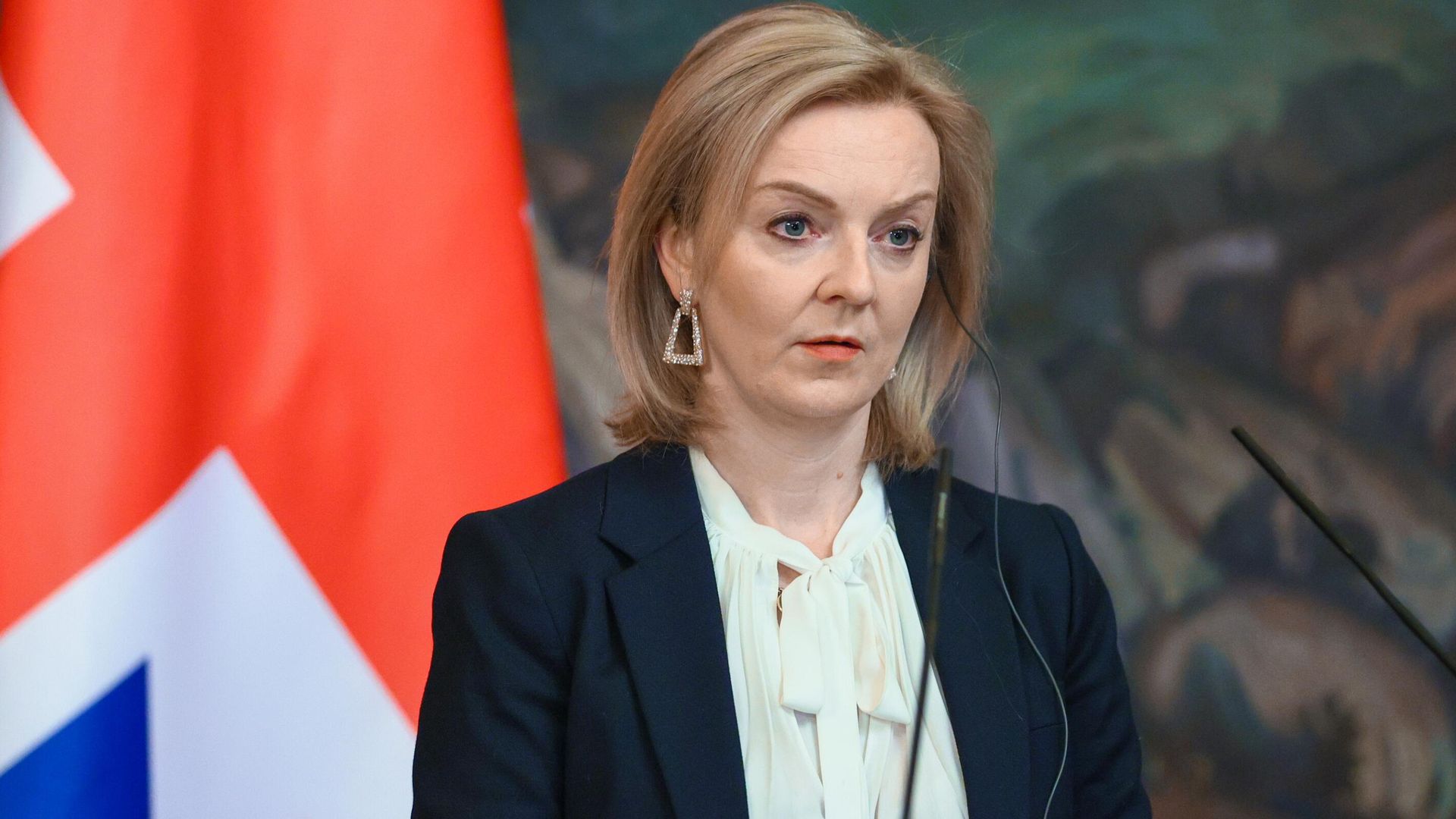 Глава МИД Великобритании Элизабет Трасс Глава МИД Великобритании Элизабет Трасс - РИА Новости, 1920, 11.02.2022