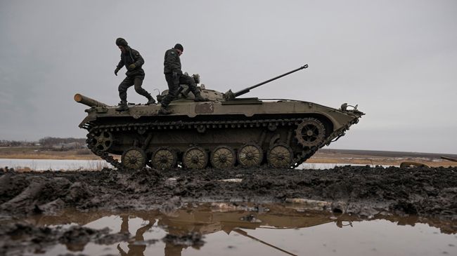 Украинские военные 