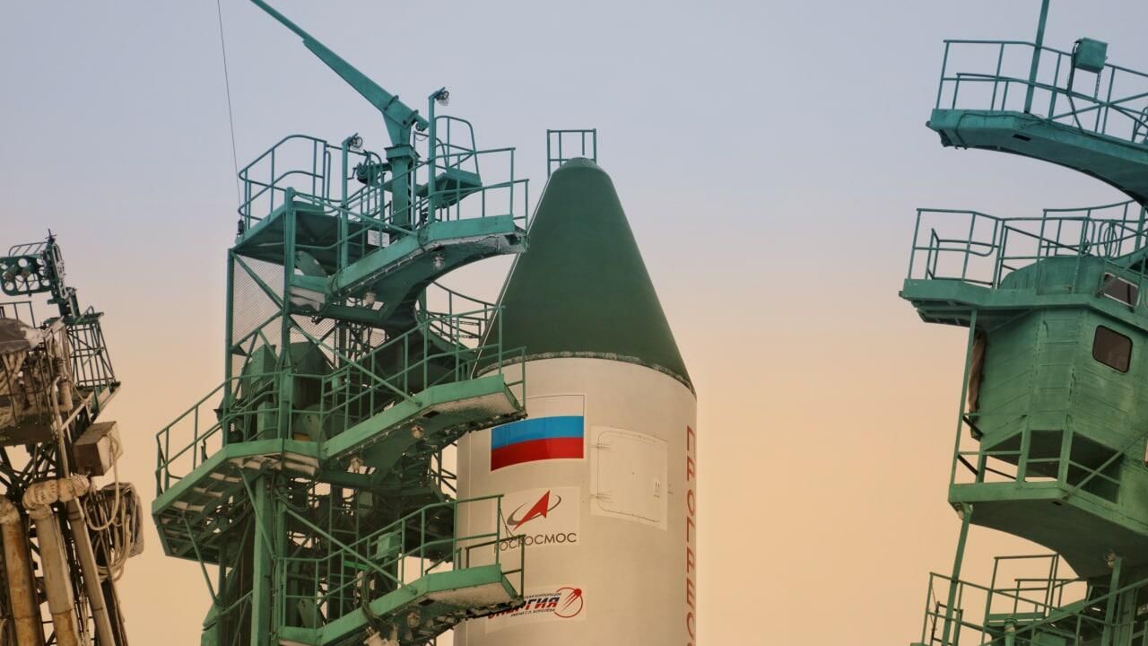 Ракета Союз-2.1а с грузовым кораблем Прогресс МС-19 и грузами для экипажа МКС-66 установлена на стартовый стол площадки № 31 (Восток) космодрома Байконур Ракета Союз-2.1а с грузовым кораблем Прогресс МС-19 и грузами для экипажа МКС-66 установлена на стартовый стол площадки № 31 (Восток) космодрома Байконур - РИА Новости, 1920, 12.02.2022