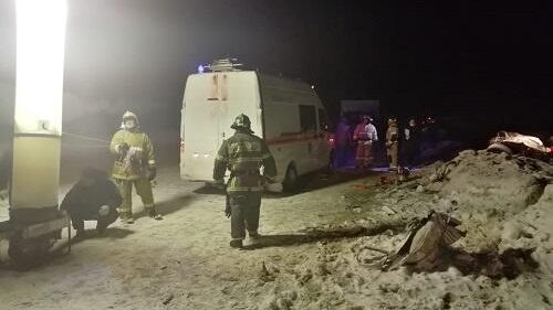 ДТП с участием грузовика в Ардатовском районе Нижегородской области ДТП с участием грузовика в Ардатовском районе Нижегородской области - РИА Новости, 1920, 13.02.2022