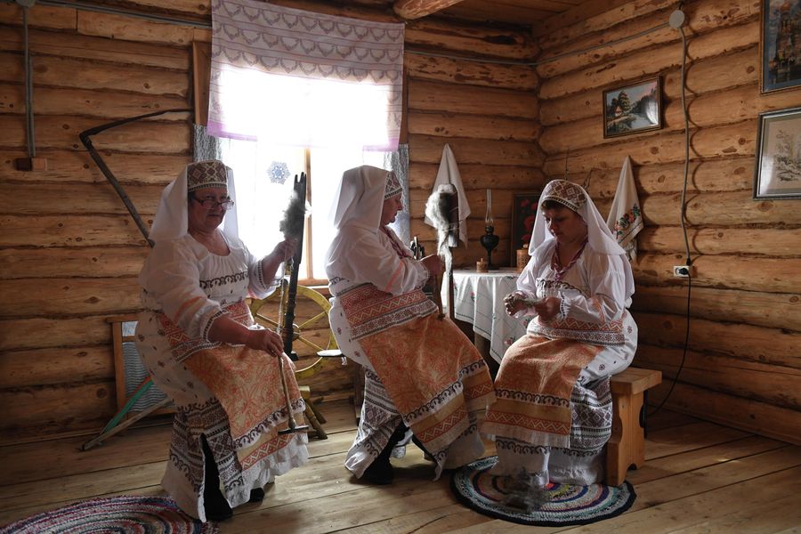 Музей русского быта в селе Черби Республики Тыва