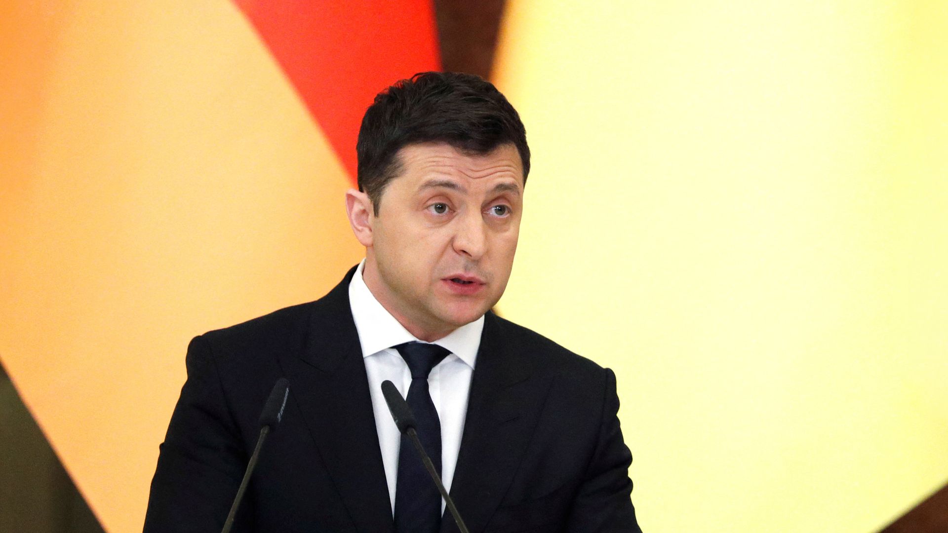 Президент Украины Владимир Зеленский Президент Украины Владимир Зеленский - РИА Новости, 1920, 21.02.2022