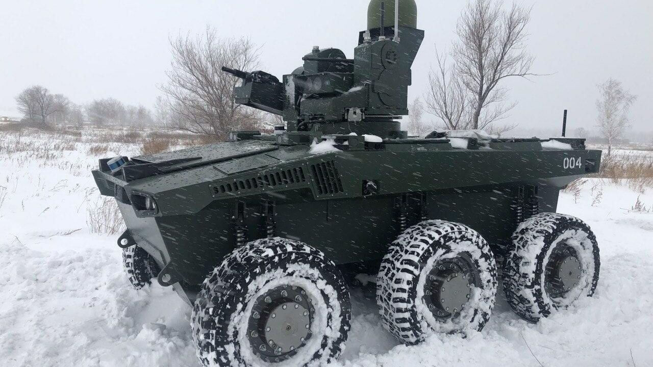 Российский робототехнический комплекс Маркер Российский робототехнический комплекс Маркер - РИА Новости, 1920, 16.02.2022