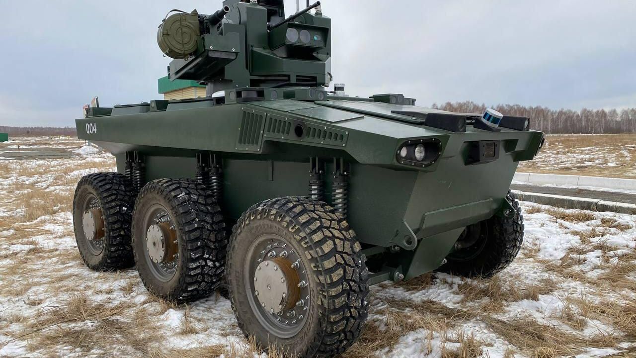 Российский робототехнический комплекс Маркер Российский робототехнический комплекс Маркер - РИА Новости, 1920, 02.02.2023