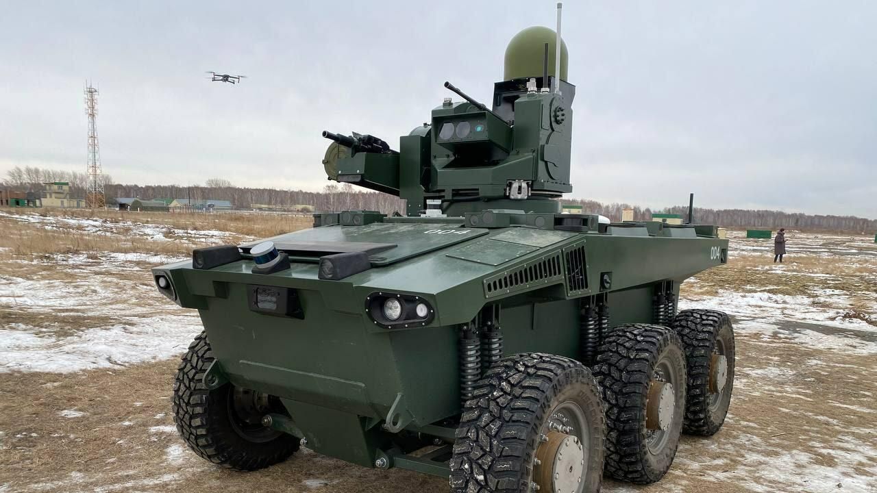 Российский робототехнический комплекс Маркер Российский робототехнический комплекс Маркер - РИА Новости, 1920, 26.01.2023
