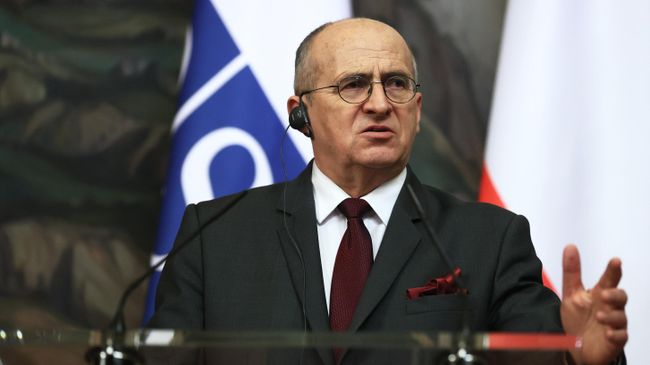 Министр иностранных дел Польши Збигнев Рау 