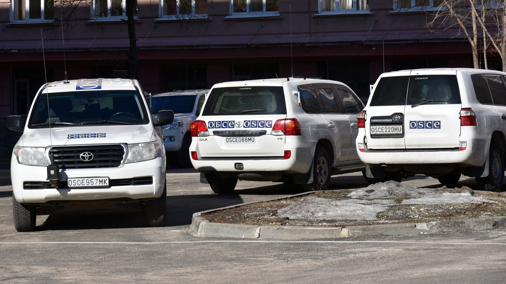 Автомобили ОБСЕ Автомобили ОБСЕ - РИА Новости, 1920, 19.02.2022