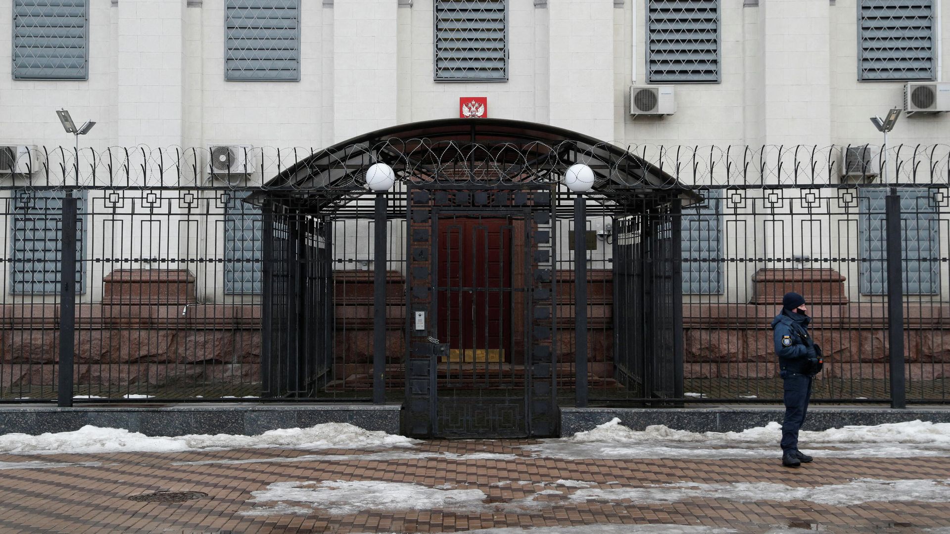Здание посольства России в Киеве Здание посольства России в Киеве - РИА Новости, 1920, 23.02.2022
