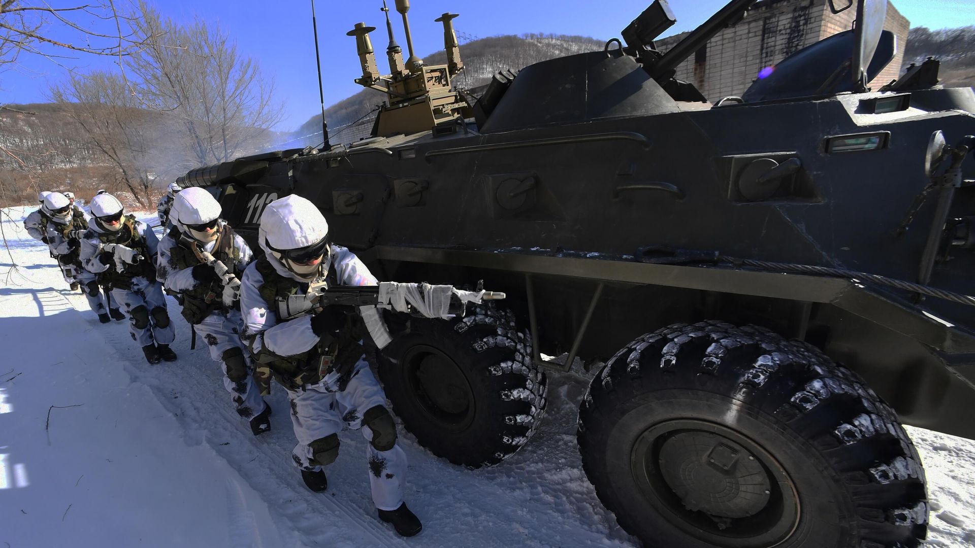 Российские военные - РИА Новости, 1920, 10.03.2022