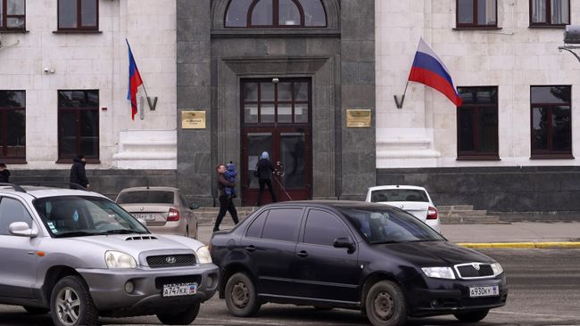 Здание Народного Совета города Луганска
