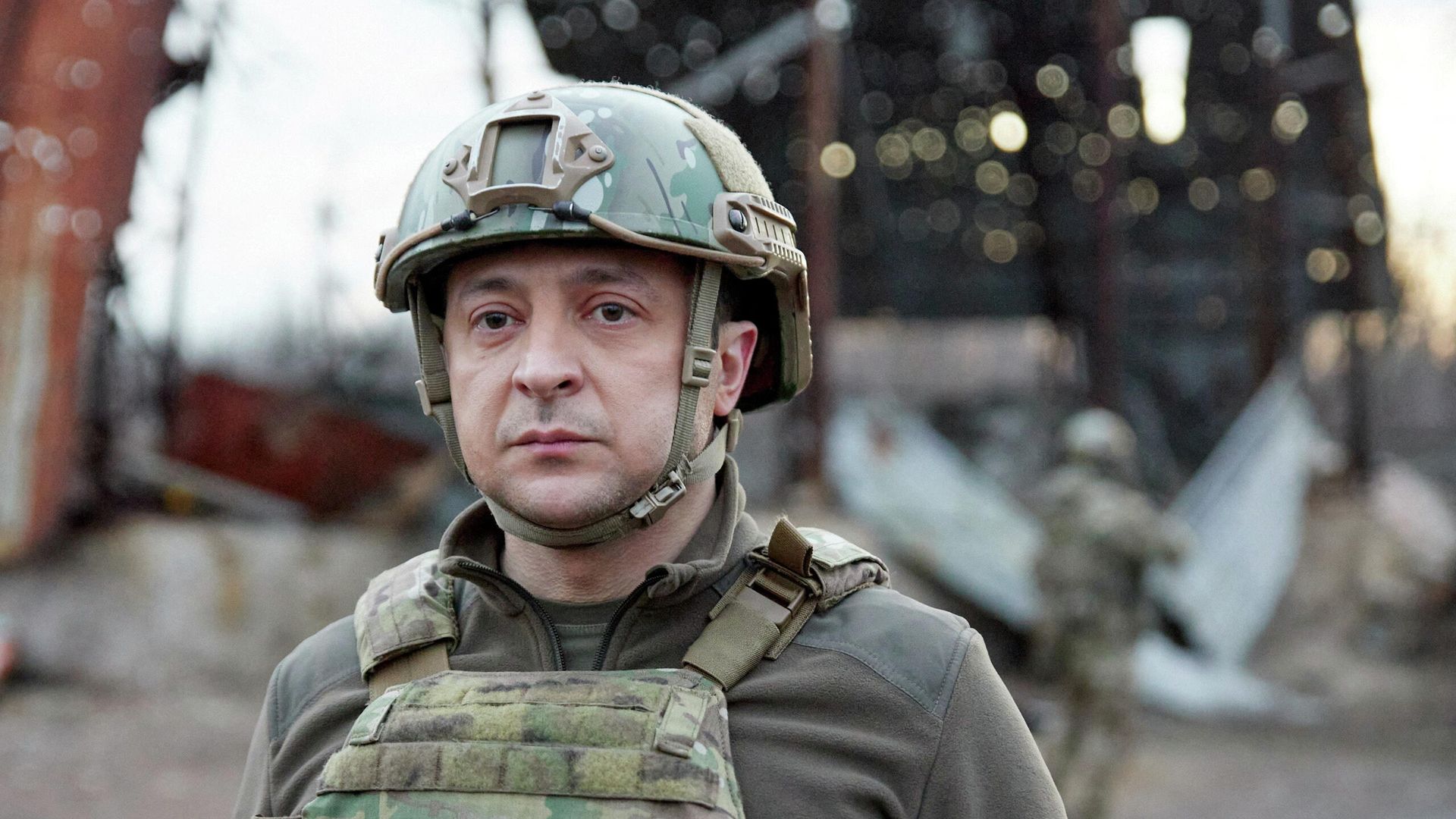 Президент Украины Владимир Зеленский на боевой позиции украинских военных на Донбассе Президент Украины Владимир Зеленский на боевой позиции украинских военных на Донбассе - РИА Новости, 1920, 01.03.2022