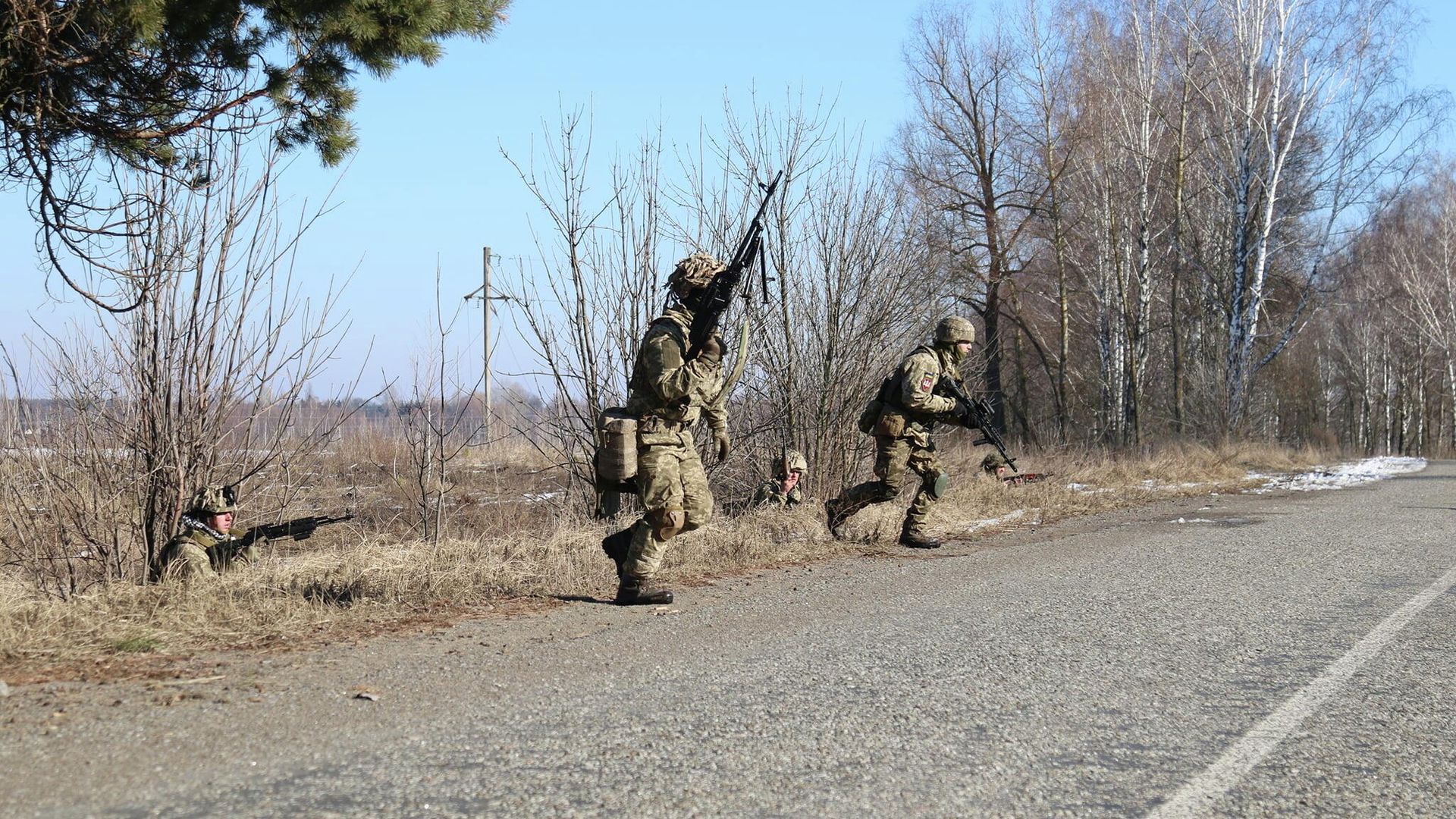 Украинские военные Украинские военные - РИА Новости, 1920, 06.03.2022