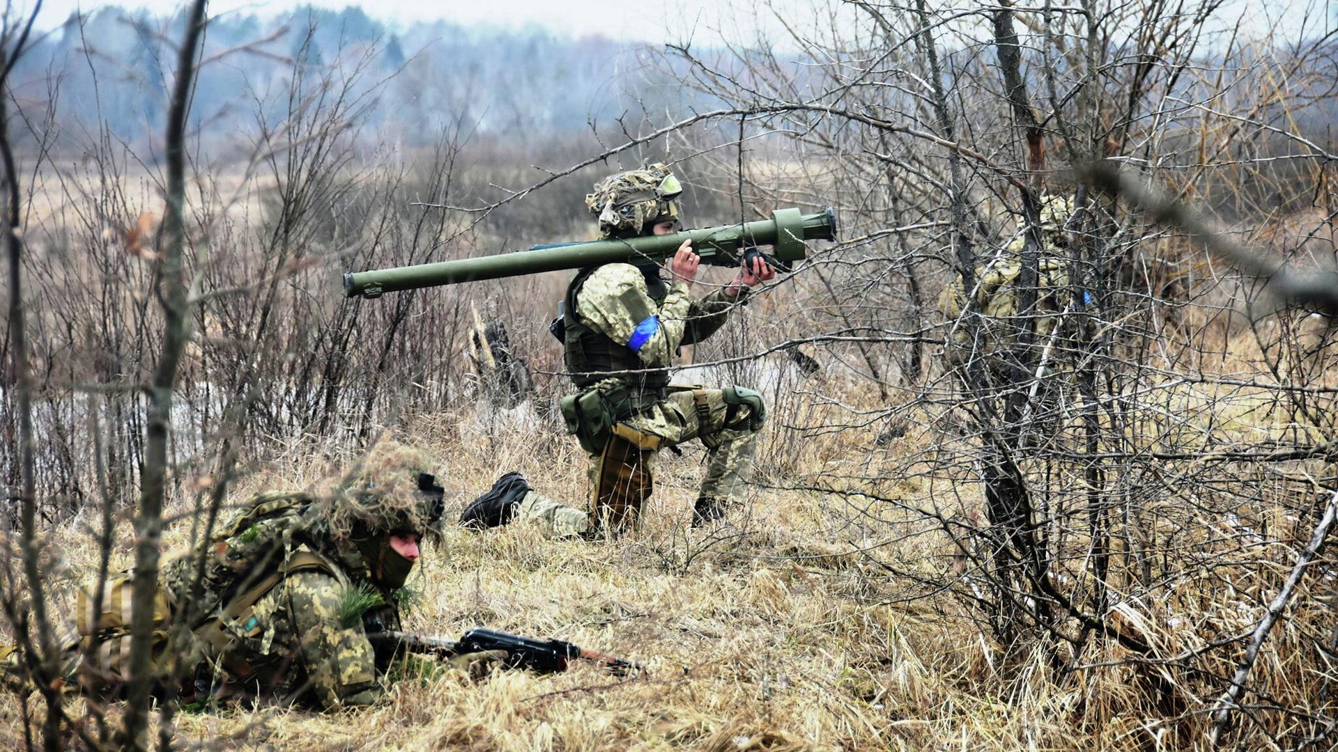 Украинские военные Украинские военные - РИА Новости, 1920, 04.03.2022