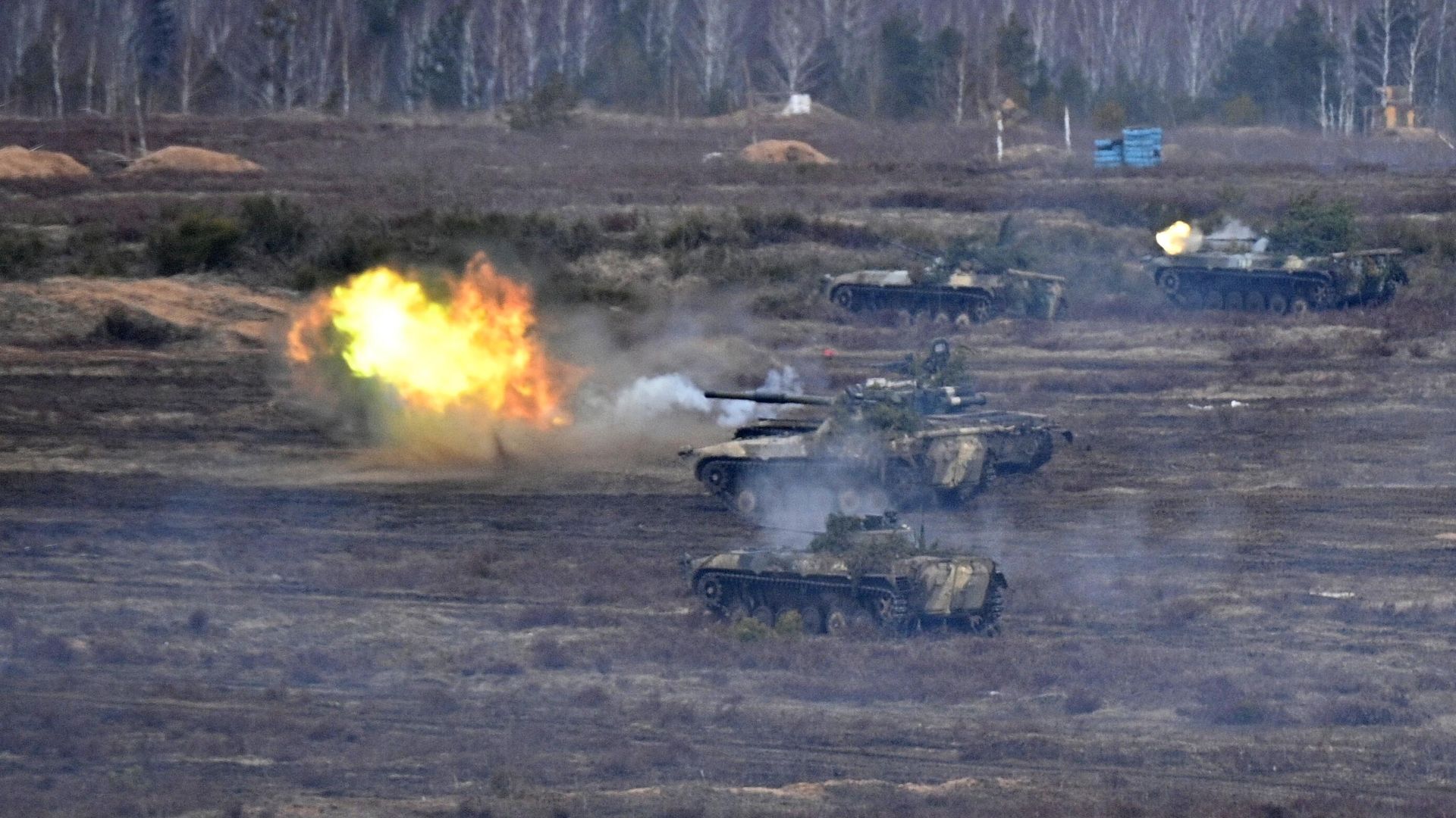 Военная техника во время совместных учений России и Белоруссии Военная техника во время совместных учений России и Белоруссии - РИА Новости, 1920, 06.12.2022