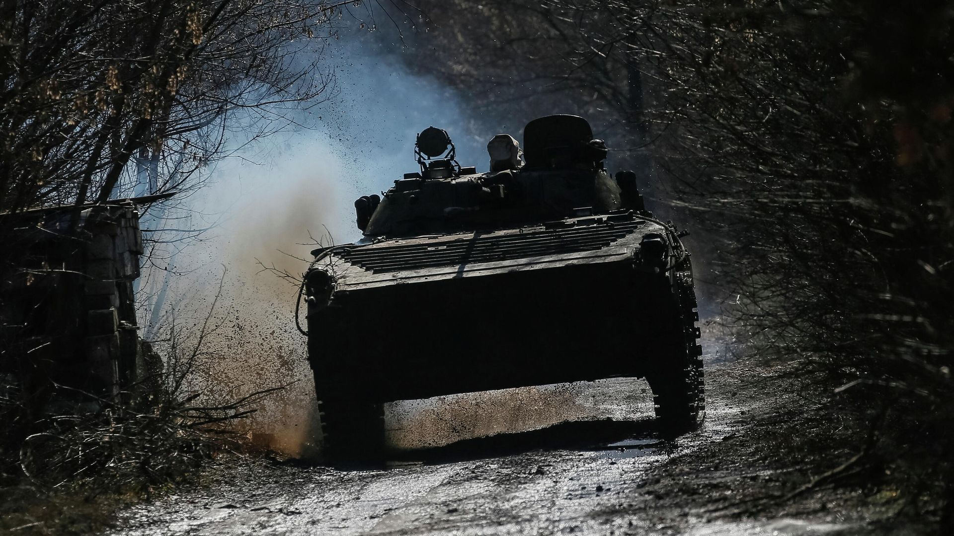 Украинские военнослужащие на линии соприкосновения в Донецкой области Украинские военнослужащие на линии соприкосновения в Донецкой области - РИА Новости, 1920, 19.02.2022