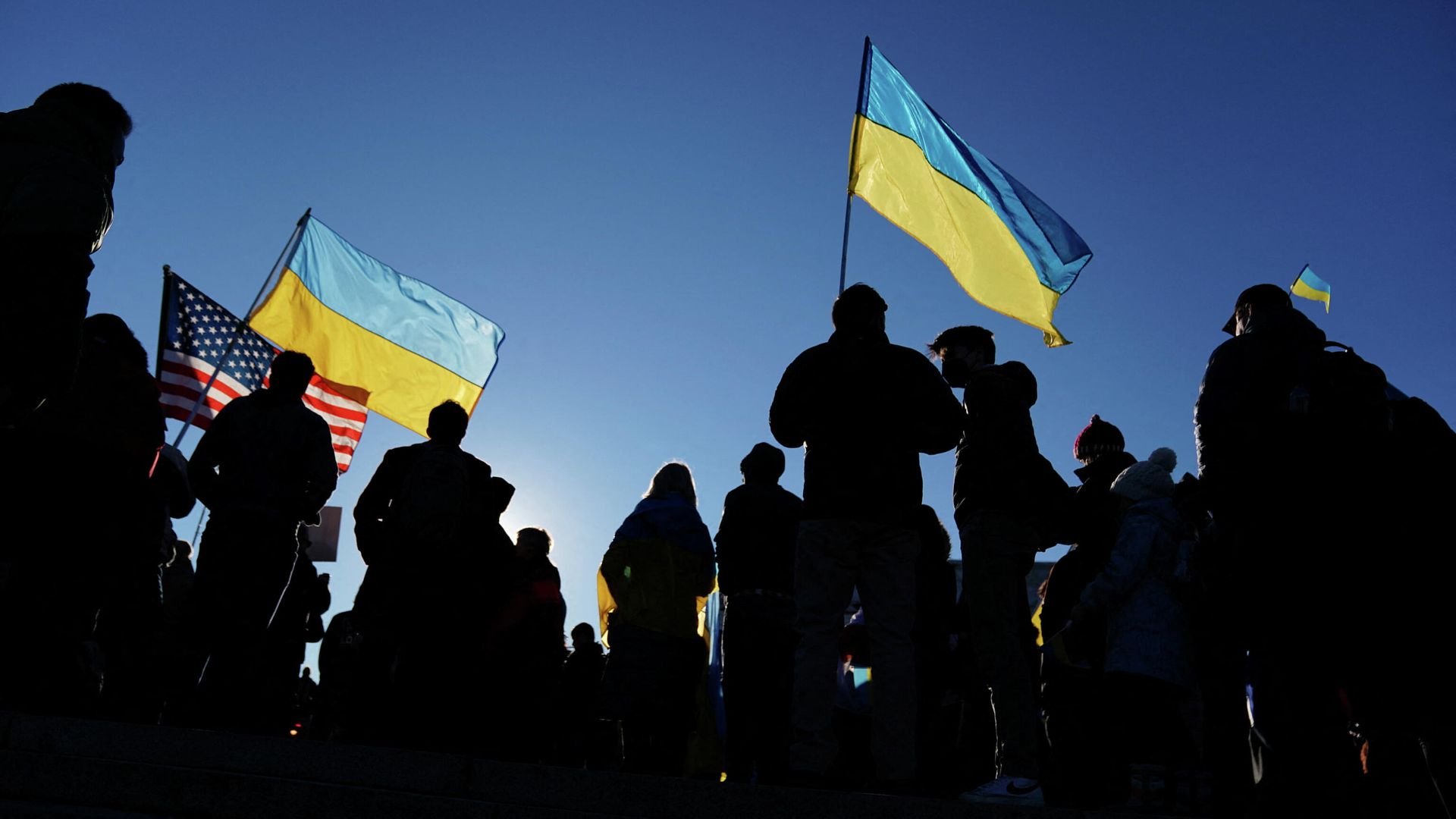 Митинг у Мемориала Линкольна в Вашингтоне Митинг у Мемориала Линкольна в Вашингтоне - РИА Новости, 1920, 16.03.2022