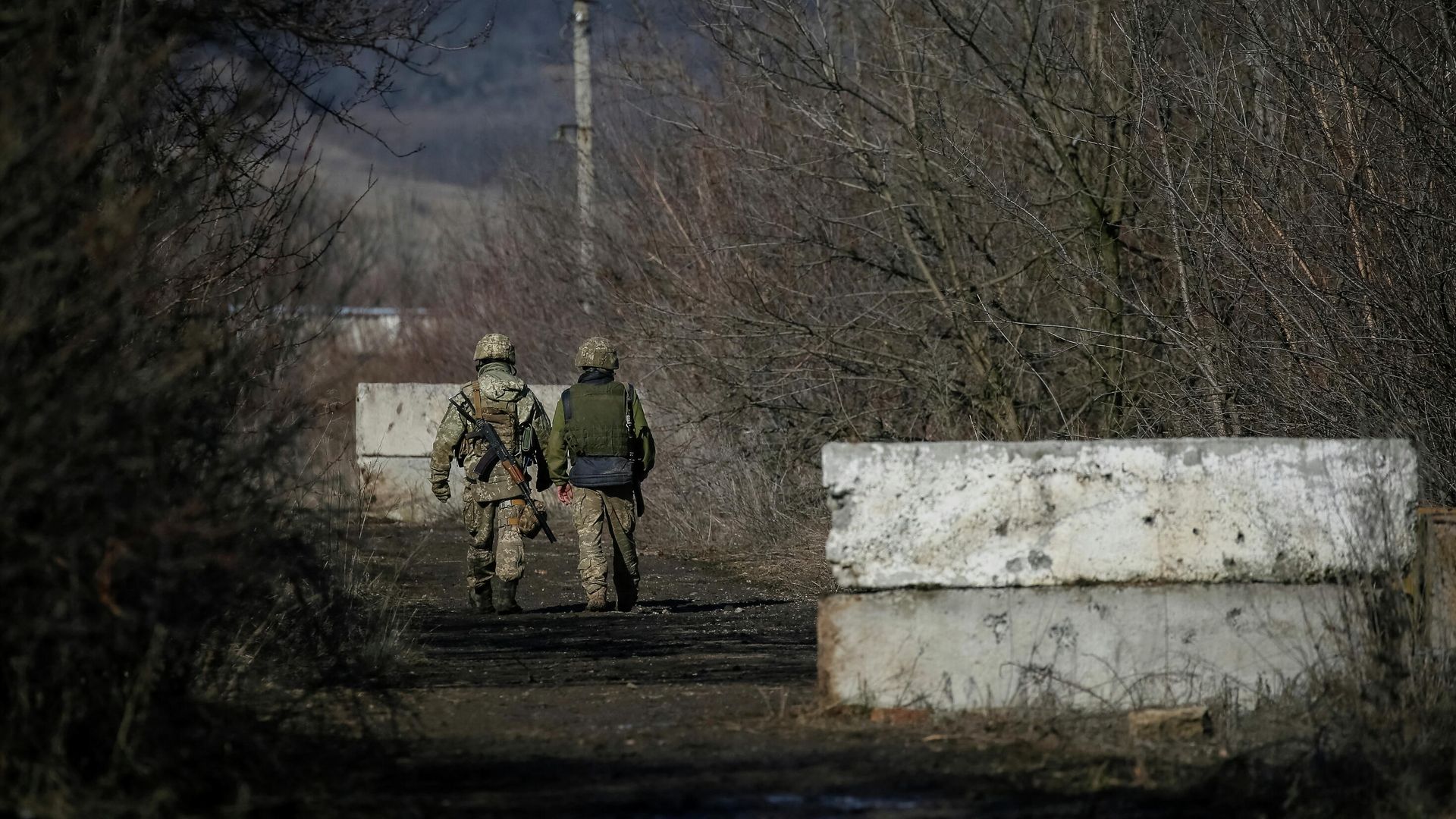 Украинские военные в Донецкой области Украинские военные в Донецкой области - РИА Новости, 1920, 01.03.2022