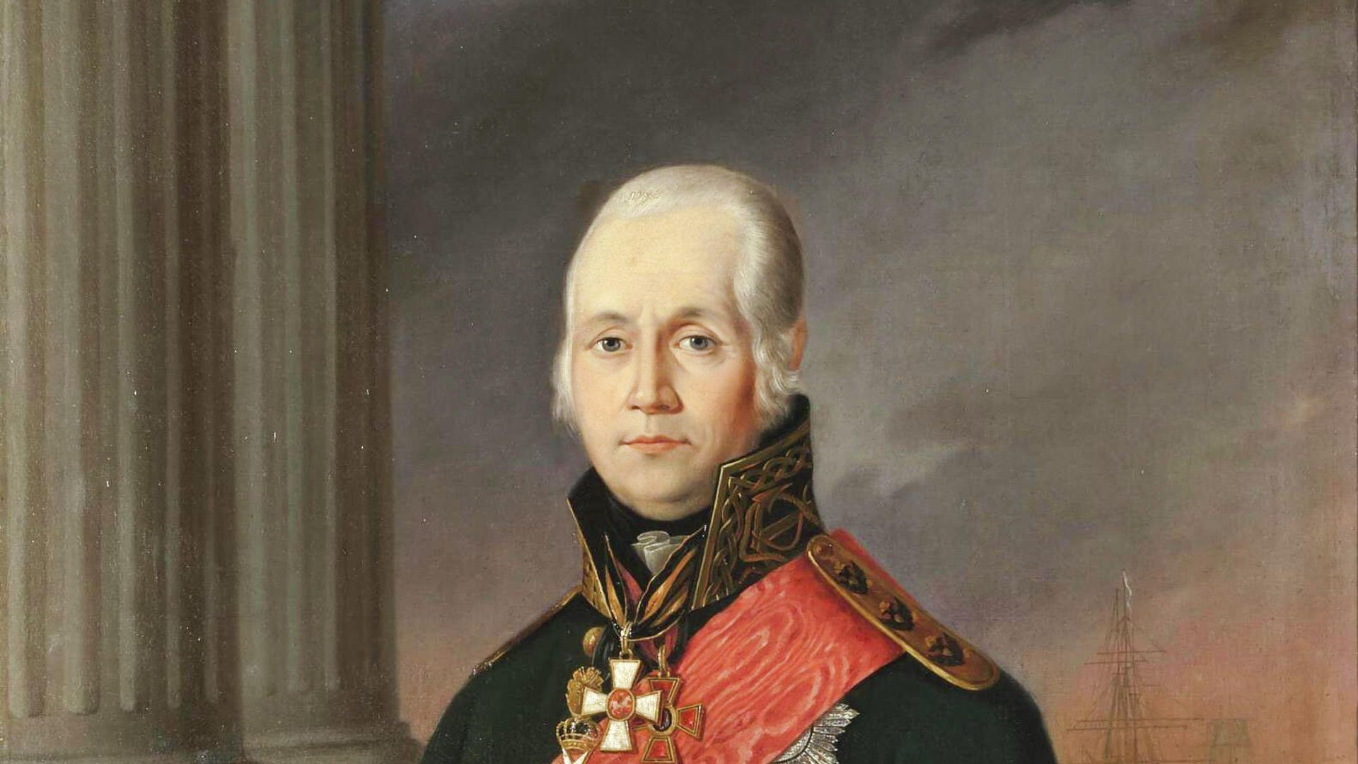 Портрет адмирала Ф.Ф. Ушакова Портрет адмирала Ф.Ф. Ушакова - РИА Новости, 1920, 24.02.2022