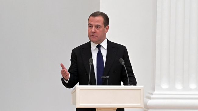 Заместитель председателя Совета безопасности РФ Дмитрий Медведев