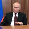 Президент РФ Владимир Путин во время обращения