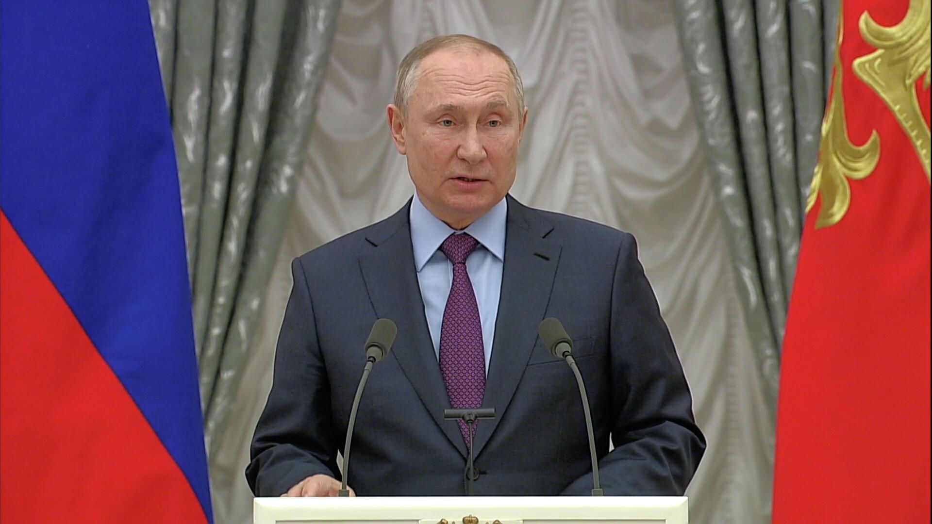 Их не существует – Путин о несостоятельности Минских соглашений Их не существует – Путин о несостоятельности Минских соглашений - РИА Новости, 1920, 22.02.2022