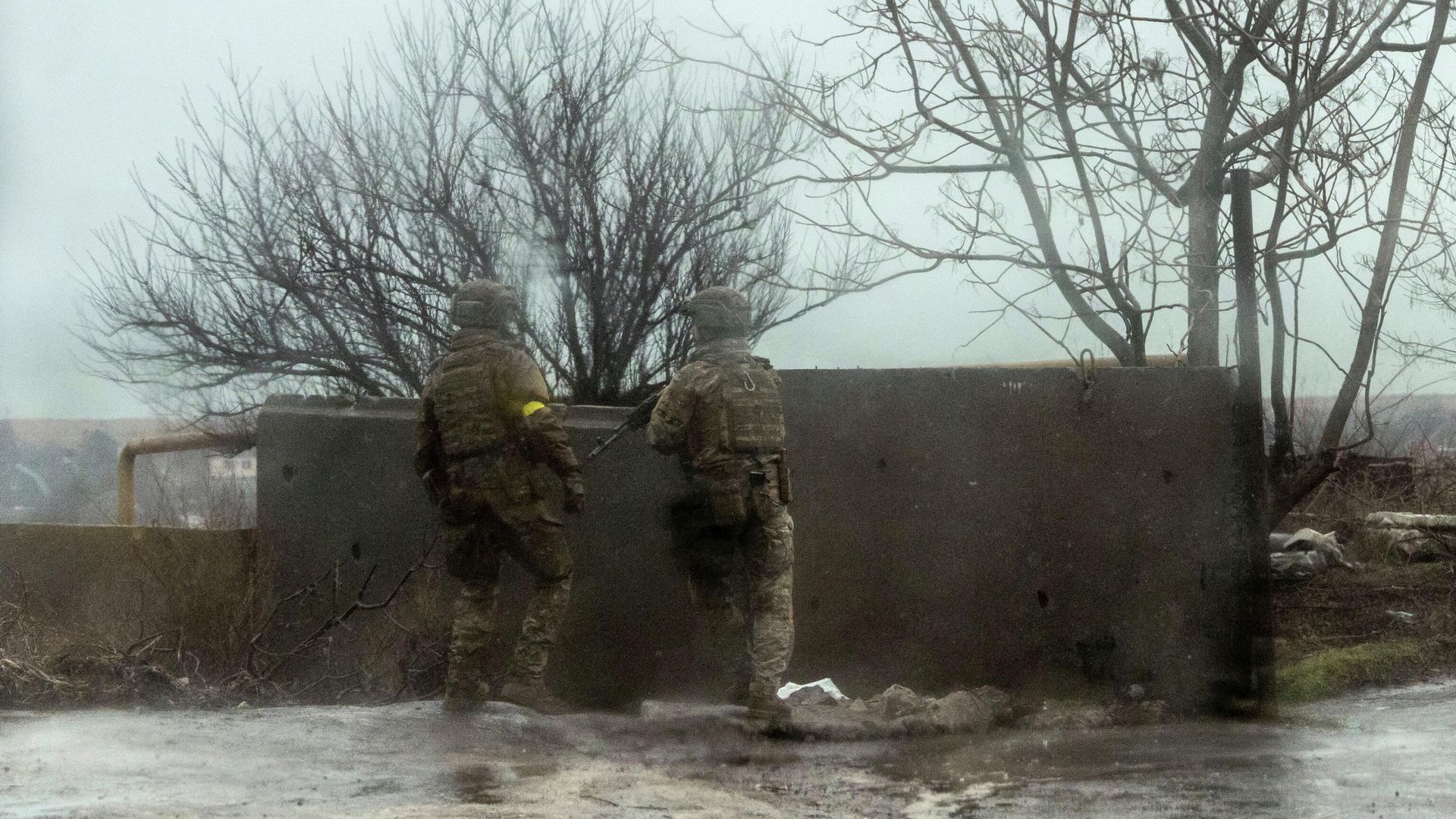 Украинские военнослужащие в Мариуполе Украинские военнослужащие в Мариуполе - РИА Новости, 1920, 01.03.2022